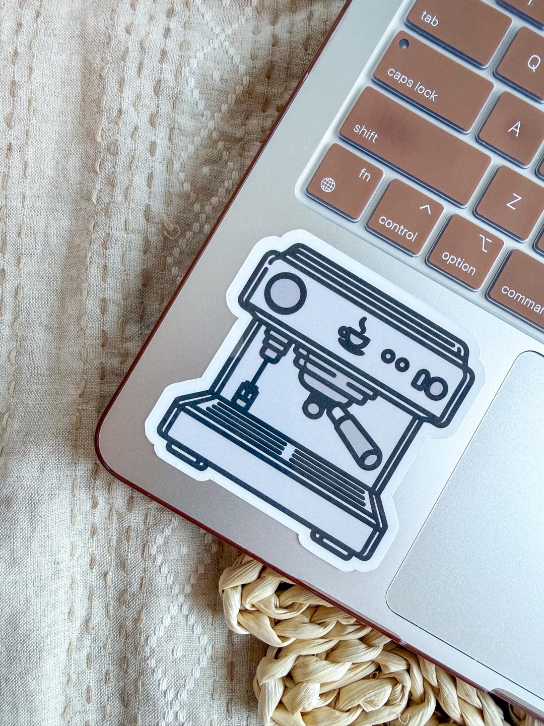Expresso Machine Sticker - Coffee Sticker for Laptop - Journaling ...