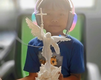 Saint Michael the Archangel STL - High Quality