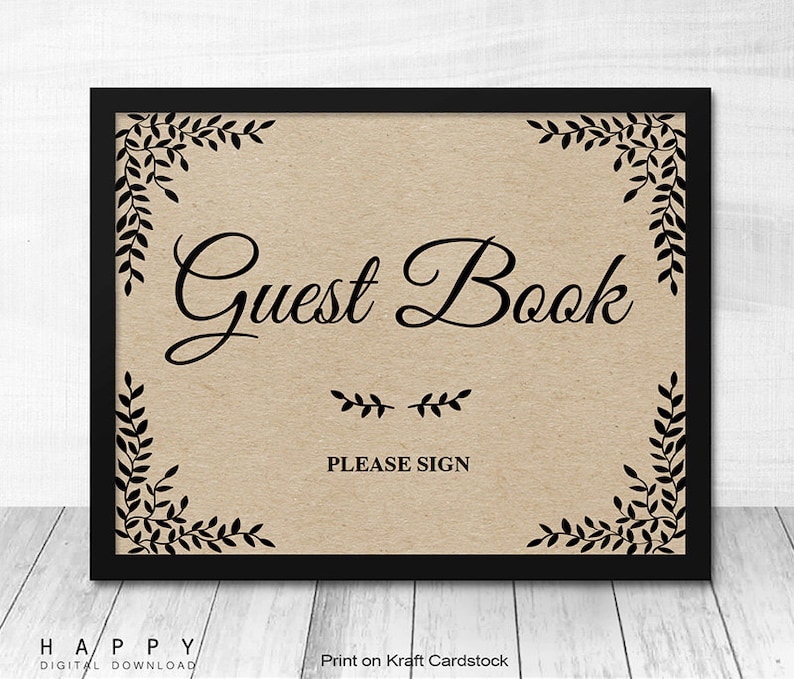 Printable Wedding day Indicators, Do-it-yourself Wedding day Symptoms, Editable Wedding ceremony Symptoms Templates PDF documents - Rustic Leaves image relating to Wedding Signs Printable identify Printable Wedding ceremony Signs or symptoms, Do it yourself Marriage Indicators, Editable Marriage Signs or symptoms Templates PDF documents - Rustic Leaves