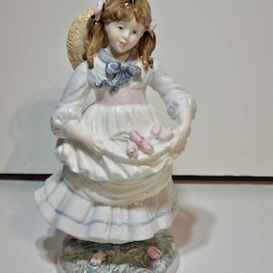 COALPORT お人形ボンチャイナ　2体 コールポート ボーンチャイナ 限定版フィギュア - 子供のころの