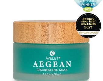 Aegean Resurfacing Mask| Gel Mask|Enzymatic Mask| AHA BHA Mask| Brightening Mask| Algae Seaweed Mask| Radiance Mask|