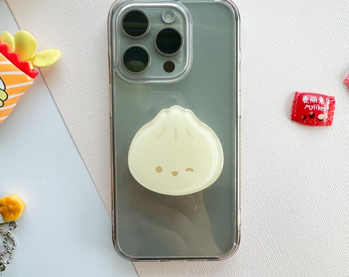 Bao Dumpling Acrylic Phone Grip with Epoxy, Griptok | MagSafe available