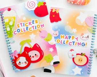 Big Colorful Reusable Sticker Book Collection | Sticker Storage