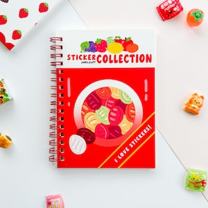 Colección de minilibros de pegatinas reutilizables Sakuma Drops / Almacenamiento de pegatinas