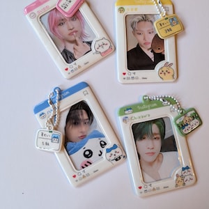 Mignon inspiré de Chiikawa, style Instagram, porte-cartes photo kpop