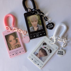 Lindo portatarjetas fotográficas de K-pop