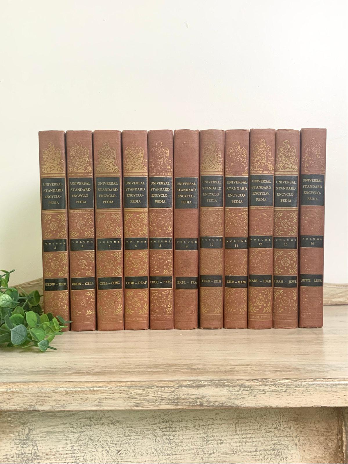 1950s Encyclopedia Set - Etsy