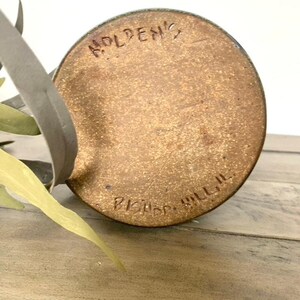 Vintage Studio Pottery Stoneware Vase with Drip Glaze Earthy Cottagecore Rustic image 9