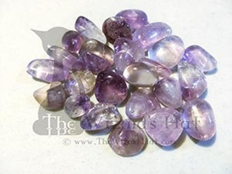 Chakra CRYSTAL STONE Kit 9 7 stones Ruby Raw, Carnelian, Tigers Eye, Rose Quartz, Sodalite, Clear Quarts, & Amethyst Stones. image 8