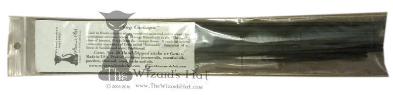 1 pack 10 sticks Hand Dipped/rolled Incense MADE by The Wizards Hat Sandalwood vanilla goddess sage patchouli more flavors choice image 1