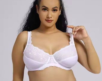 Ladies ultra thin cup non paded bra