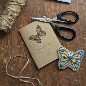 Schmetterling Lebenszyklus Zine A4 Printable