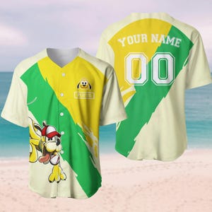 Aangepaste Pluto honkbaltrui, Disney cartoon sportshirt, vintage shirt Mickey en vrienden, cadeau grappige hond fan, Disney baseball outfit