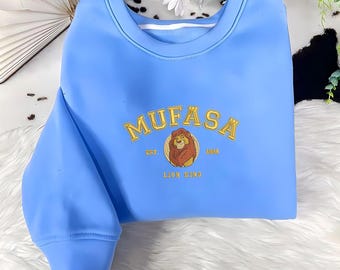 Simba Nala Mufasa Rafiki Timon Pumbaa Besticktes Sweatshirt, König der Löwen Stickerei Hoodie, Disney Shirt, Disneyland, Disneyworld