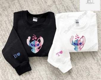 Stitch And Angel Custom Hoodies Stitched Stitch And Angel X Nike