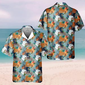 Camisa hawaiana de Stitch para hombre y mujer, camisa playera de verano con botones de Lilo y Stitch, divertida camiseta de vacaciones de Disney, top hawaiano con dibujos tropicales