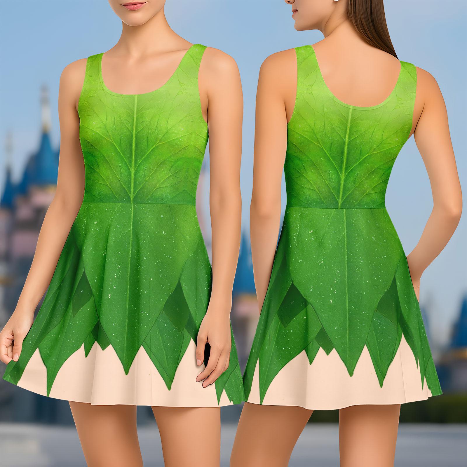 Tinkerbell Dress Green Womens Costume - Etsy