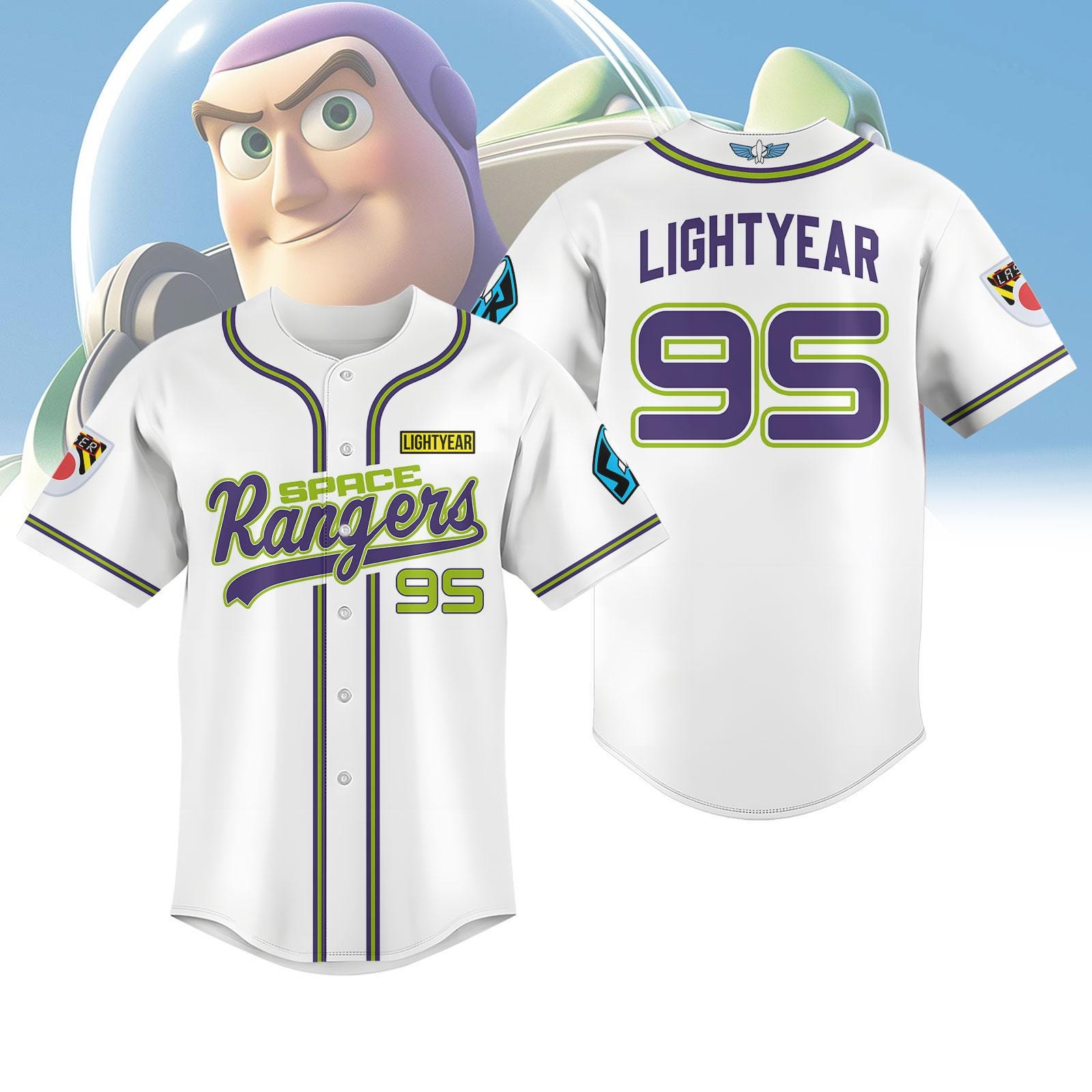 Maillot De Baseball Vintage Maille - Dynamic Team Sports, Blanc, Taille L, Années 90, Neuf