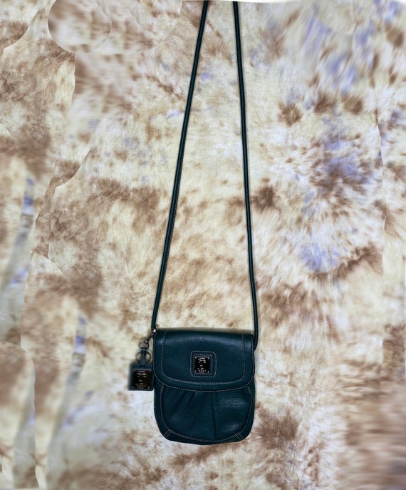 Tignanello Green Leather Crossbody Bag Leather Bag With Pouch Pocket Green Leather Purse Leather Crossbody Bag Leather Pebble Grain Bag Etsy Ireland