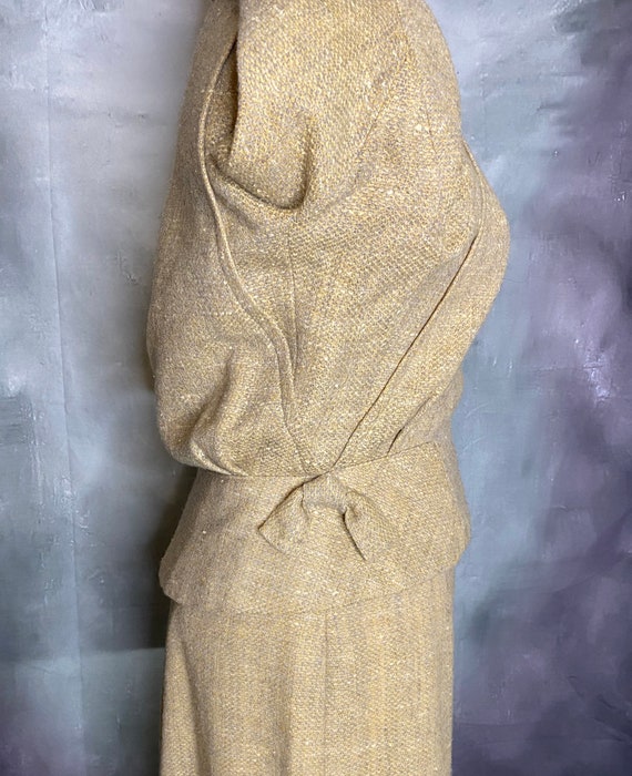 Women's Vintage Wool Suit, 1940's, 1950's, Kennie… - image 4