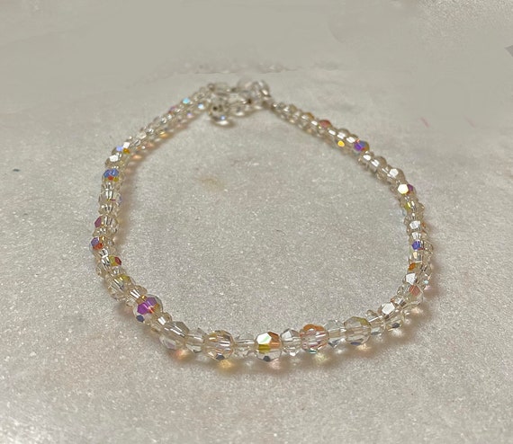 50's Crystal Prism Beaded Choker