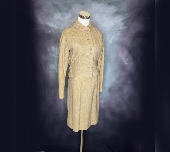 Women's Vintage Wool Suit, 1940's, 1950's, Kennie