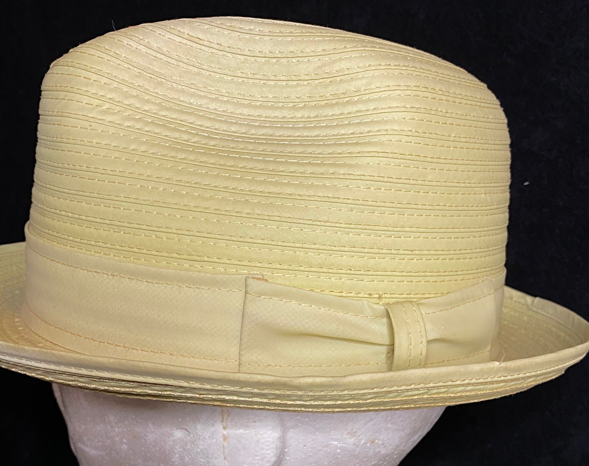70's Natural Cello Fedora Eddie Bauer, Pocket Hat