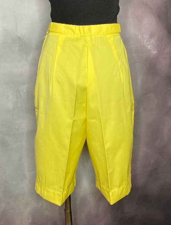 Vintage Catalina Bermuda Shorts, 60s High Waist W… - image 3