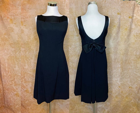 Vintage Cocktail Dress Vintage Party Dress Vintage 1980s Black Evening Dress Cattiva New York Vintage Black Tie Event Dress