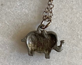 Dije Colgante De Elefante En Peltre Antiguo, Tamaño 32x42 Mm, Para Pulseras O Collares – Sin Marca