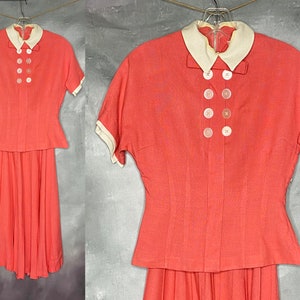 Gilet coupe-vent original vintage des années 40 et 50 pour