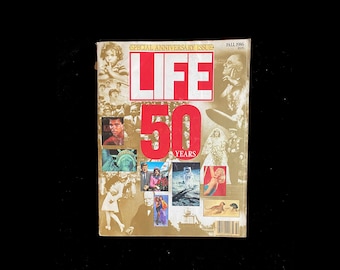 Vintage Life Magazine, Fall 1986 Issue, 50 Year Anniversery Issue