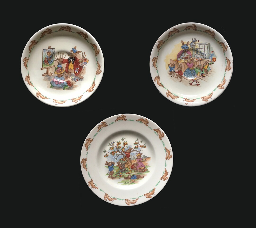 Vintage Bunnykins Royal Doulton China Replacement Pieces