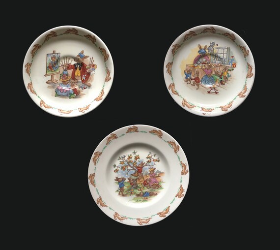 Vintage Bunnykins Royal Doulton China Replacement Pieces