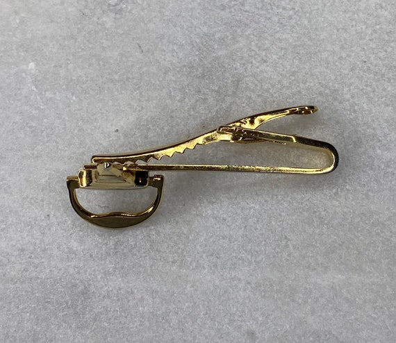 70s Door Knocker Tie Clip, Vintage Tie Clip, Hick… - image 3