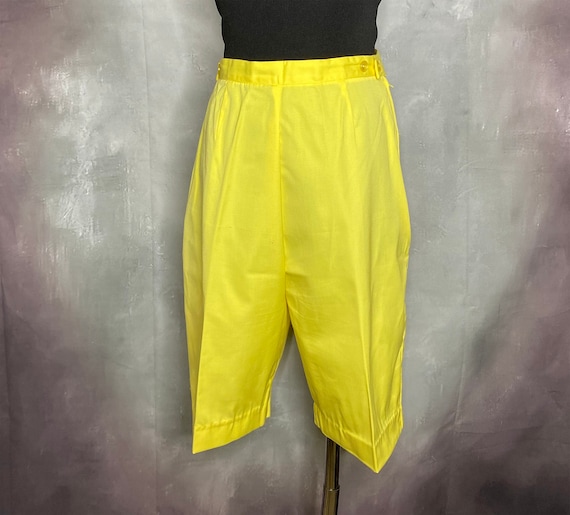 Vintage Catalina Bermuda Shorts, 60s High Waist W… - image 1