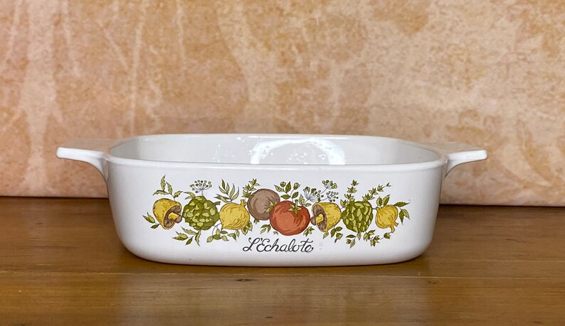 70's Vintage Corning Ware Spice of Life 1 Qt Casserole image 1