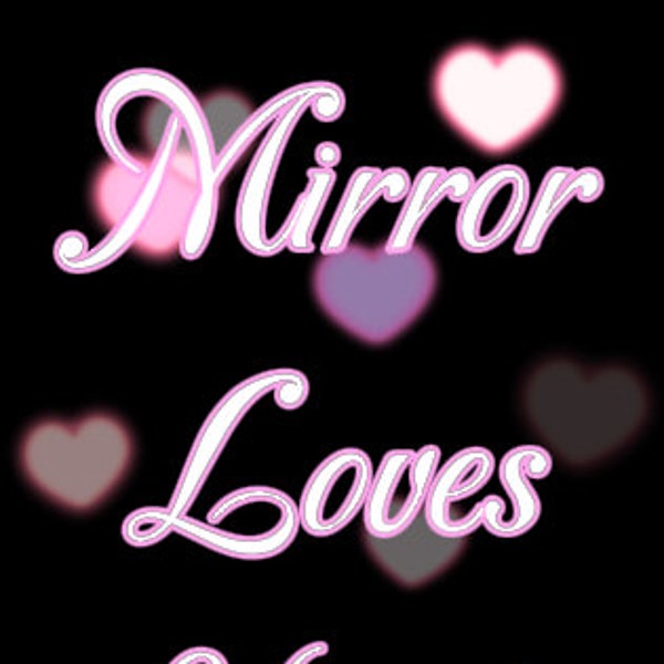 Mirror Photobooth Animation with Voiceover - The Mirror Loves You - Love Pink Heart - Wedding Valentine's Day Mother's Day