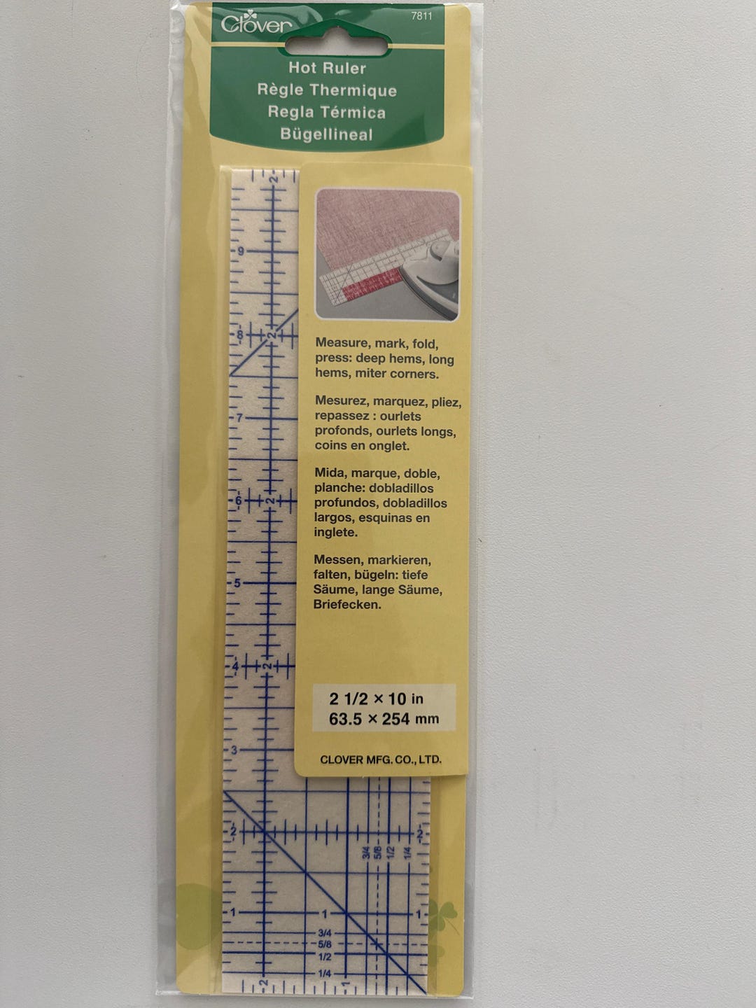 Clover Hot Ruler: 2.5