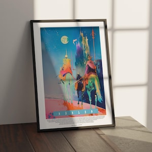 Medieval Framed Art Print, Unique Wall Decor