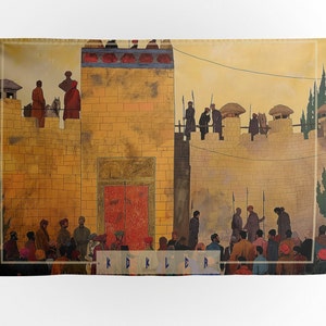 WALL DECOR Medieval Tapestry, Medieval Wall Art, Cultural Tapestry, Size Options