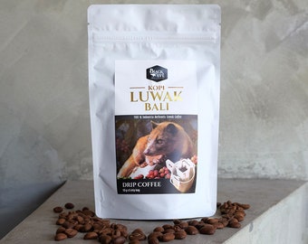 100% Kopi Luwak - Café de un solo goteo 5 x 15 g