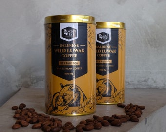 100% Wilde Kopi Luwak - 80 g hele bonen