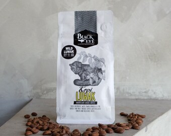 100% Wild Kopi Luwak - Whole Beans 100g