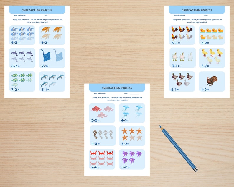 18 Pages Instant Download,kindergarten Math Printable Bundle, Adding ...