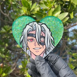 Flashy Demon Anime Guy Heart Acrylic!