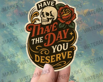 Funny Sarcastic Skeleton Sticker Dark Humor Vinyl Decal