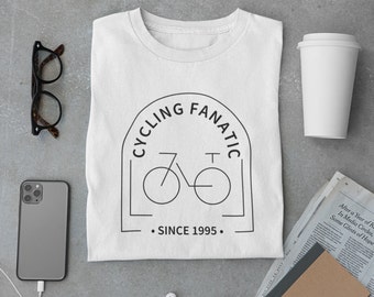 Casual Fiets Shirt, Fietskleding, Mountainbike Shirt. Ideaal fiets cadeau, wielrenkleding, MTB Shirt voor fiets vaders en meer!