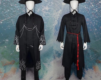 Kpop Demon Hunters Saja Boys Jinu Cosplay Costume Uniform Set Includes Adult and Kids Sizes - Cosplay Sets - Halloween