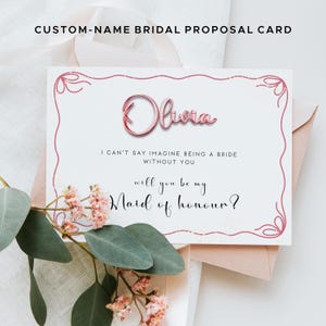 Cartão de pedido de madrinha, modelo de proposta de noiva, modelo de cartão personalizado para madrinha, cartão de madrinha de casamento, nome personalizado, proposta de madrinha de honra